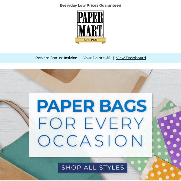 Shop Paper Bags Today