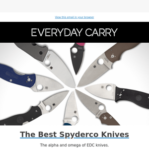 We Pick the Best Spyderco Knives for EDC 🔪