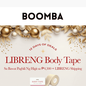 📢 TODAY ONLY: Libreng Body Tape 🥳