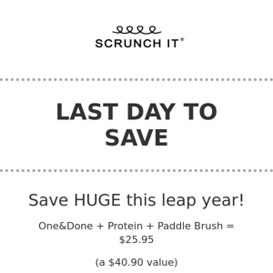 LAST DAY of the Leap Year Sale 🤑🤑🤑