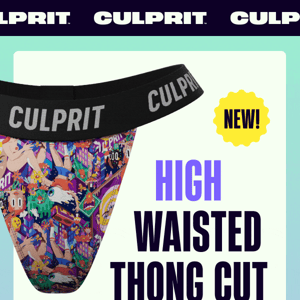 🚨 New Style Alert: High Waisted Thong! 🚨