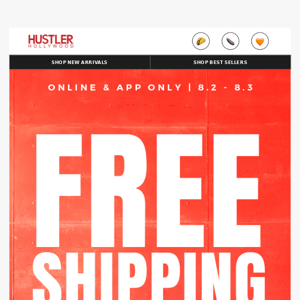 Get Free Shipping On Us 🛍️