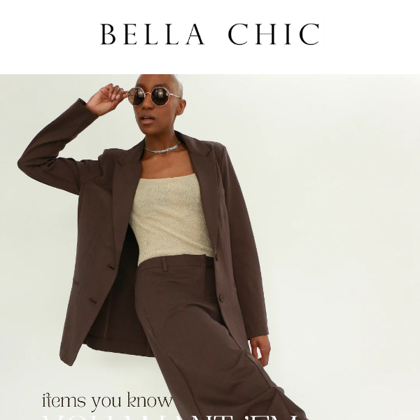 Bella Chic, you can have 'em all!!