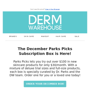 December Parks Picks Subscription Box is Here!