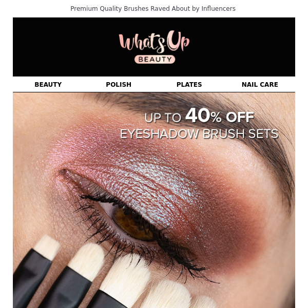 Up to 40% OFF Eyeshadow Brushes
