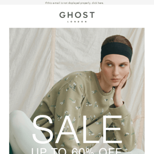 SALE | Up To 60% Off Go by Ghost Collection