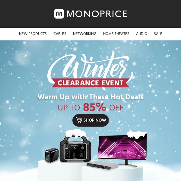 ⛄ Up to 85% OFF | Audio Deals Winter Clearance ⛄