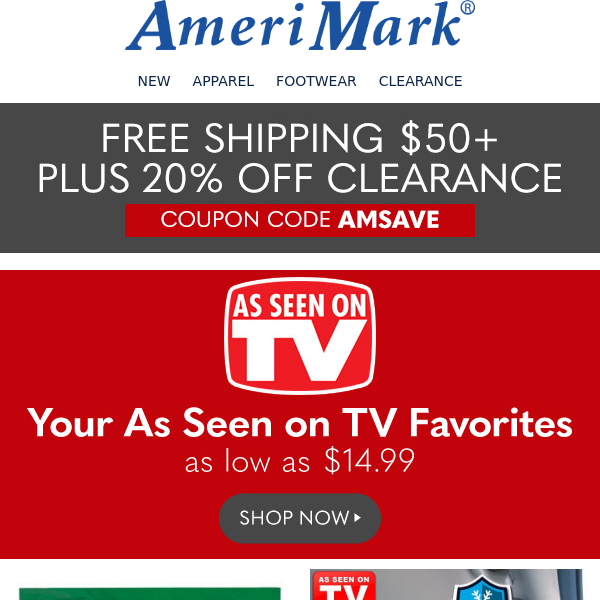 Your As Seen on TV Favorites as low as $14.99