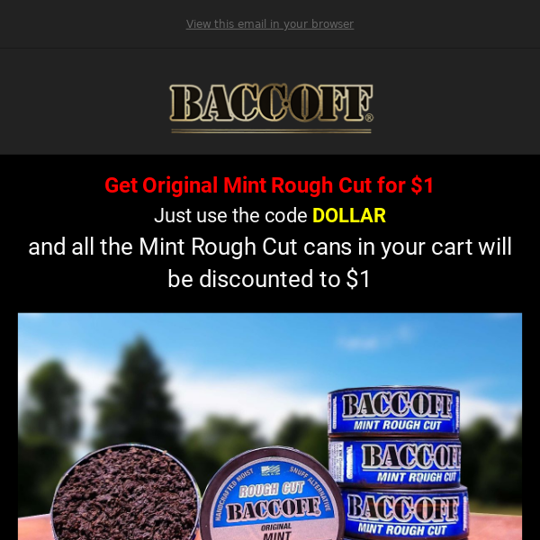 15 Off BaccOff COUPON CODES → (9 ACTIVE) August 2022