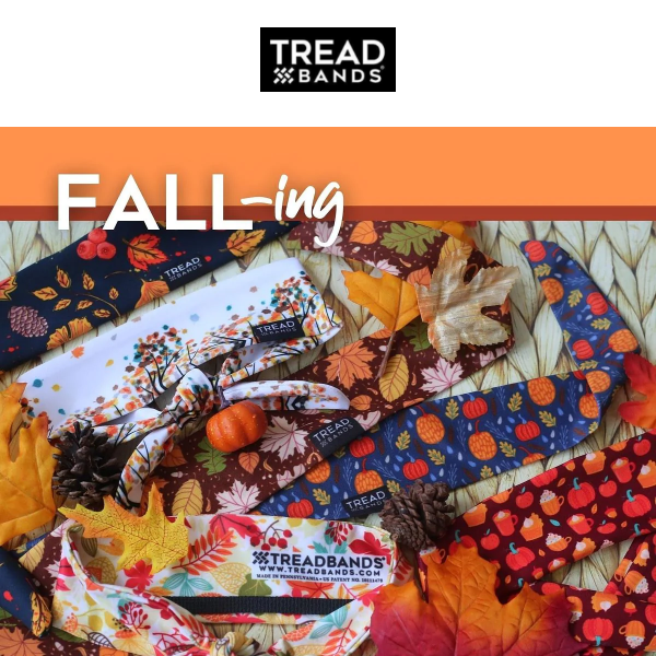 LAST CALL! $14 NEW Fall TreadBands!
