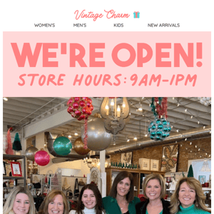 🎁 WE'RE OPEN CHRISTMAS EVE (12/24) 🎁