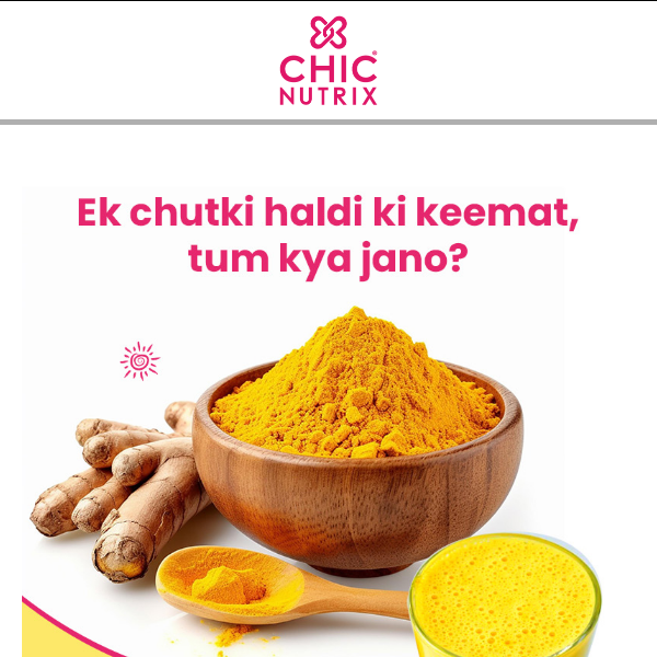 Feeling 'un-haldi' ?