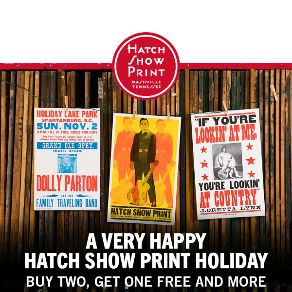 Limited Edition Quit Lollygaggin Print – Hatch Show Print
