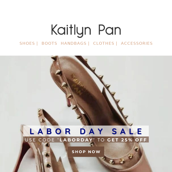 Hard work pays off! Labor day sale is live now!^_^