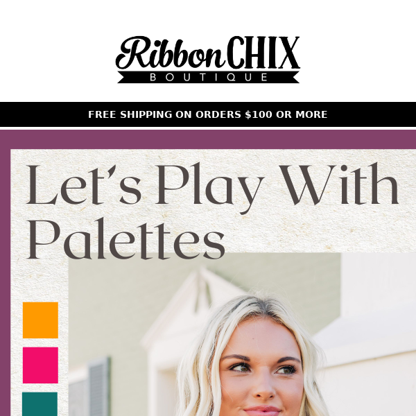 NEW: Let’s Play With Palettes 🎨