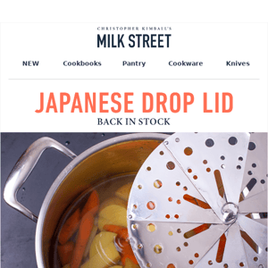 The Brilliant Japanese Drop Lid to Speed Cooking