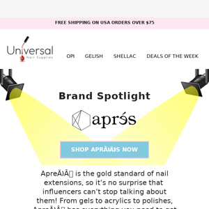 Brand Spotlight - Aprés