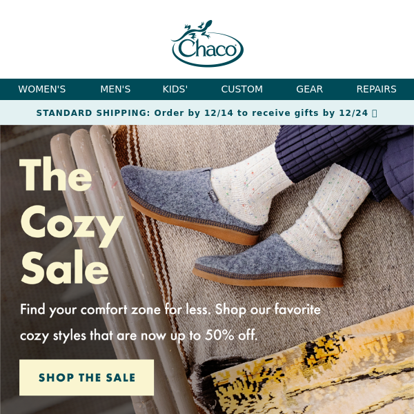 LAST CHANCE! 50% Off Cozy Styles