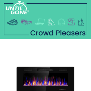 Crowd Pleasers- 41% OFF Recessed Fireplace