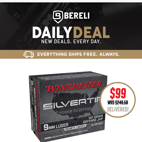 Daily Deal ✅ Specially Priced, Winchester Silvertip HP