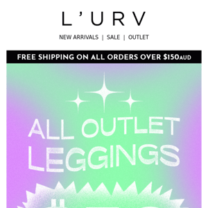 All Outlet Leggings $30 💚