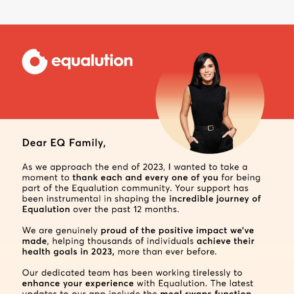 Thank you, from everyone at Equalution