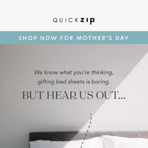 Get Mom what she really wants. 💤