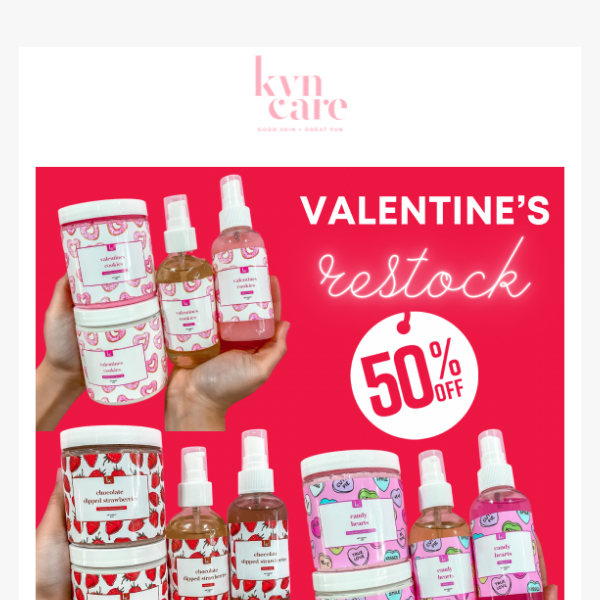 Valentines Collection is BACK!