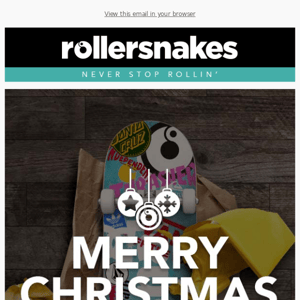 Merry Christmas From Everyone At Rollersnakes 🎄