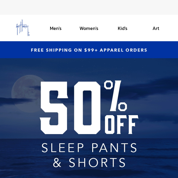 The Pants of Your Dreams: 50% OFF Sleepwear! 🌙