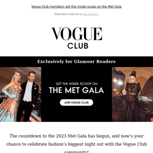 Get the inside scoop on the Met Gala