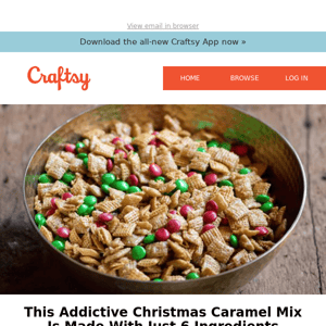 This Addictive Christmas Caramel Mix Is Made With Just 6 Ingredients