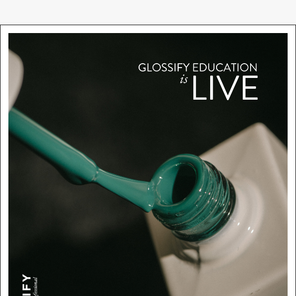 GLOSSIFY EDUCATION IS OFFICIALLY LIVE
