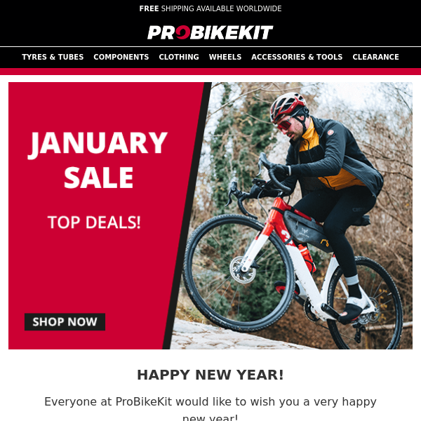 January Sale Top Discounts!