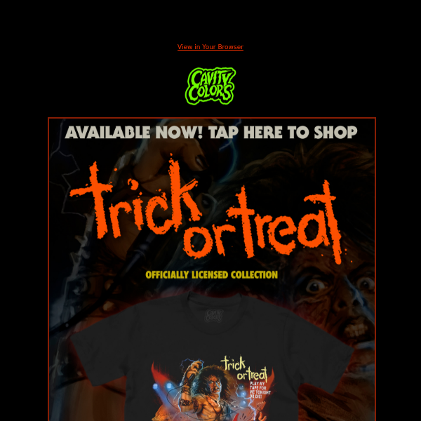 🤘 TRICK OR TREAT (1986) AVAILABLE NOW! 😈