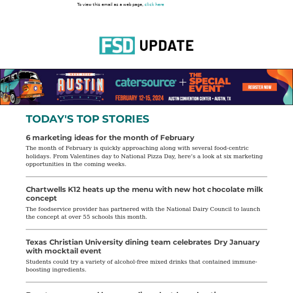 6 marketing ideas for the month of February