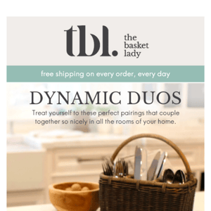 Dynamic Duos – Shop Coordinated Baskets