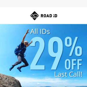 Final hours: shop 29% off all IDs!