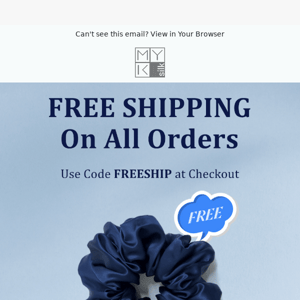 FREE SHIPPING on All Orders! Limited Time + Free Gift