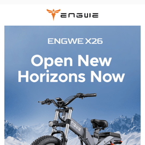 Explore Winter Fun With ENGWE Beast🚴🚴