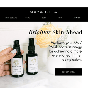 Your Brightening AM & PM Skincare Strategy