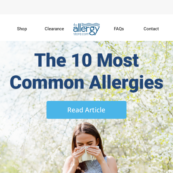 10 Most Common Allergies