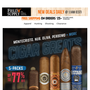 Cigar Greatness: Montecristo, Nub, Oliva, Perdomo & more!