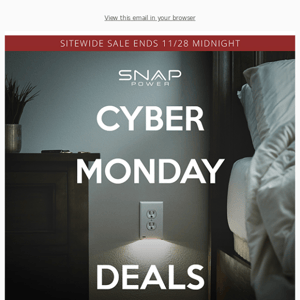 It's Cyber Monday! One day only to get our best deal of the Year!