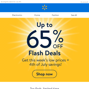 It’s Flash Deals time! ⚡️⏰