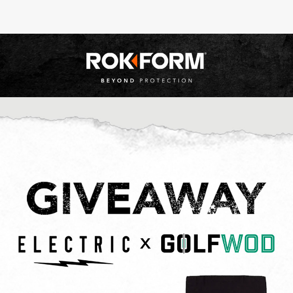 ROKFORM x Electric x GOLFWOD Giveaway