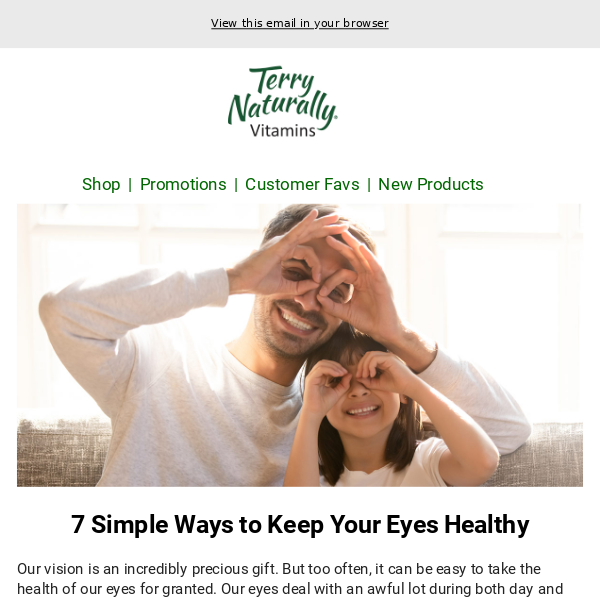 👀 7 Simple Ways to Keep Your Eyes Healthy