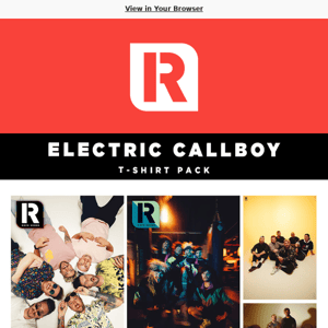 🎄Festive Countdown Sale - Electric Callboy T-Shirt Pack🎄