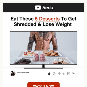 5 Desserts To Get Shredded & Lose Weight