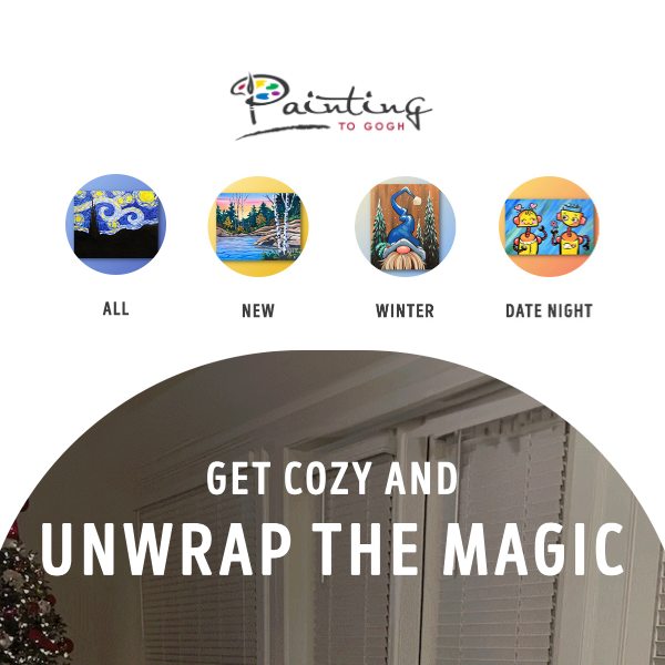 Get cozy and unwrap the magic